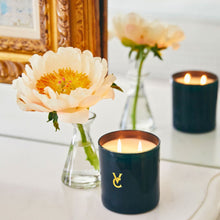 The best scented candle for romantic atmosphere for date night at home - sensual and heady luxury scents of fresh white tuberose, soothing jasmine and uplifting orange flower combined with velvety peach blossom and warming musk. 
